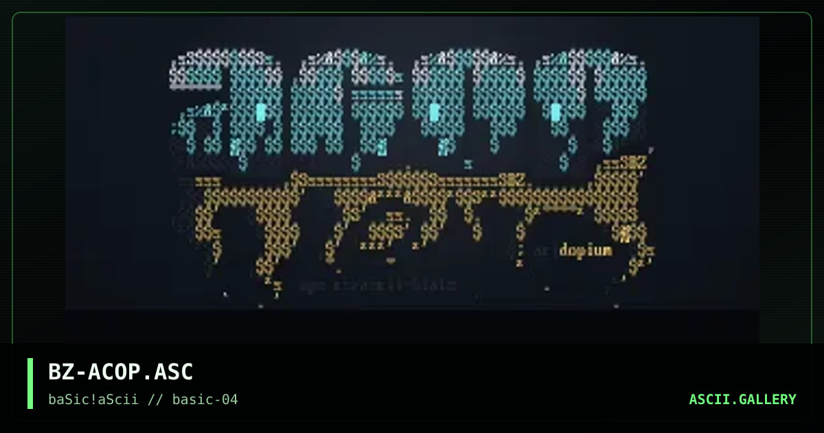 acidopium, by blatz, 1996