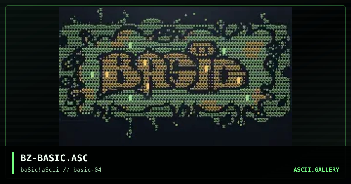 BZ-BASIC.ASC, by blatz, 1996