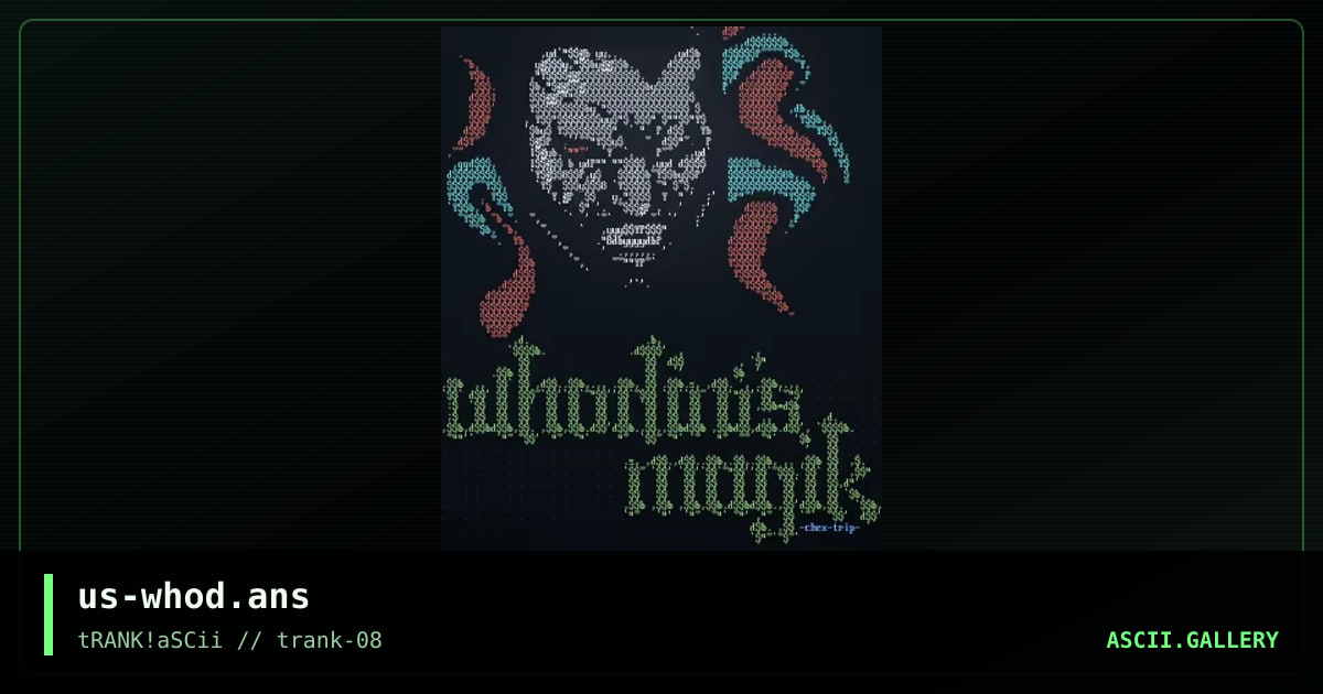 us-whod.ans, by trip, cypher hex, 1996