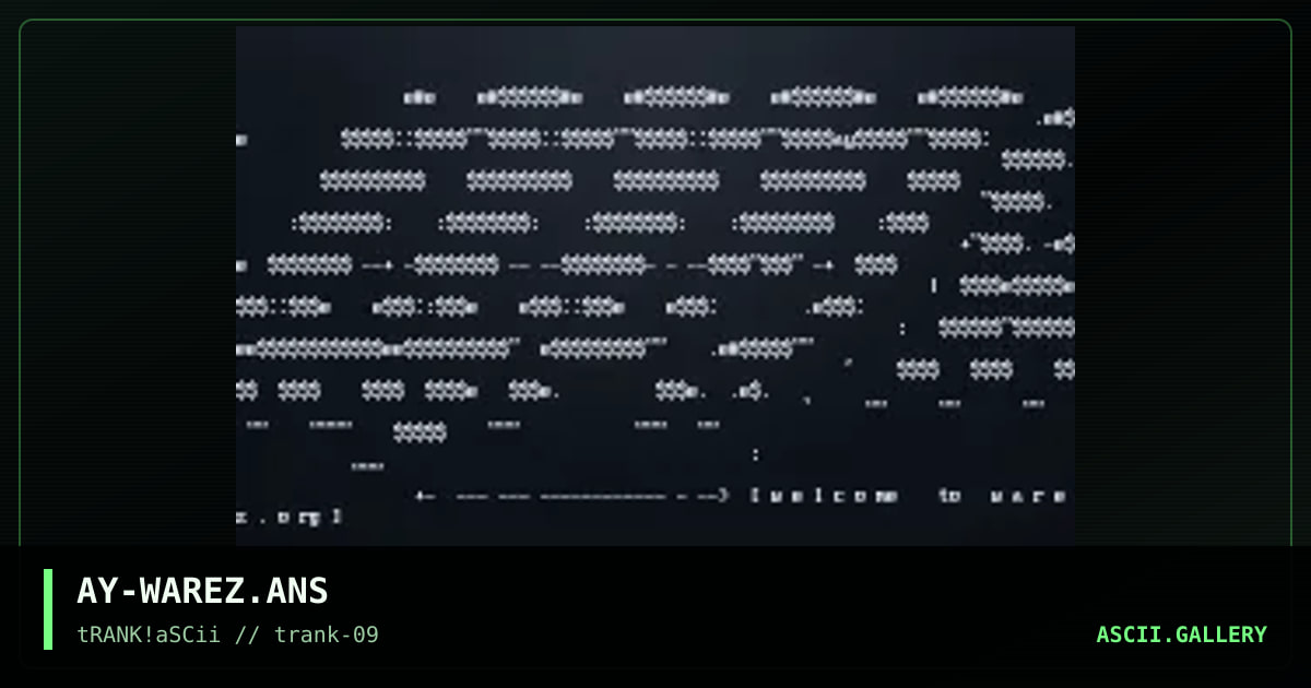 AY-WAREZ.ANS, by asylum, 1996