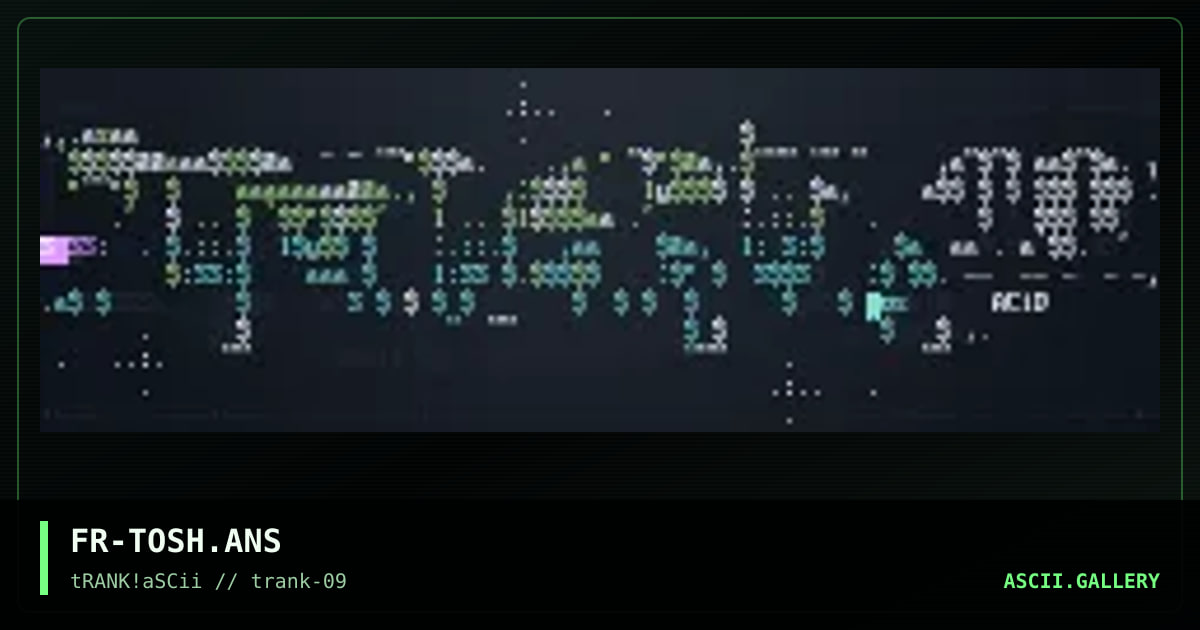 FR-TOSH.ANS, by fractal, 1996