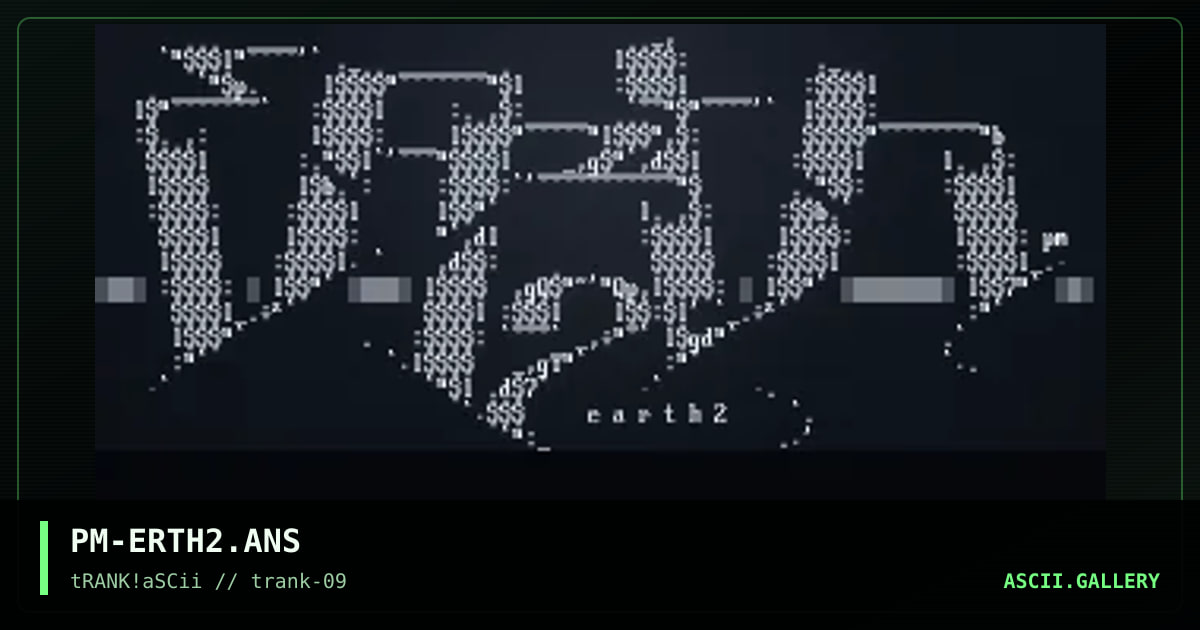 Earth2 Logo *AMAZING* :), by polymorph, 1996