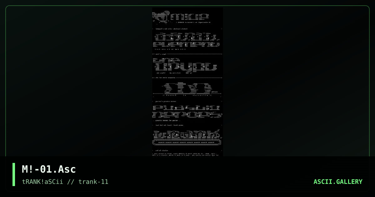 logocluster #1, by mice, 1996