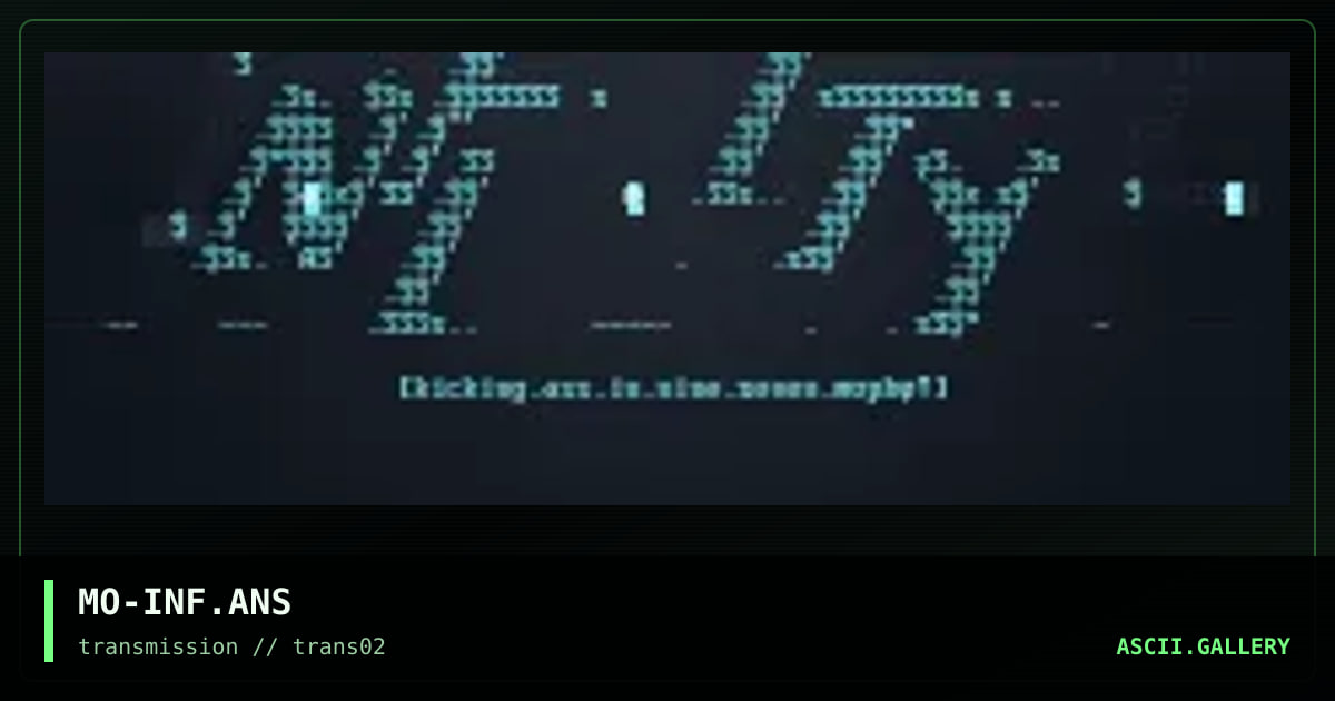 MO-INF.ANS, by mooks, 1997