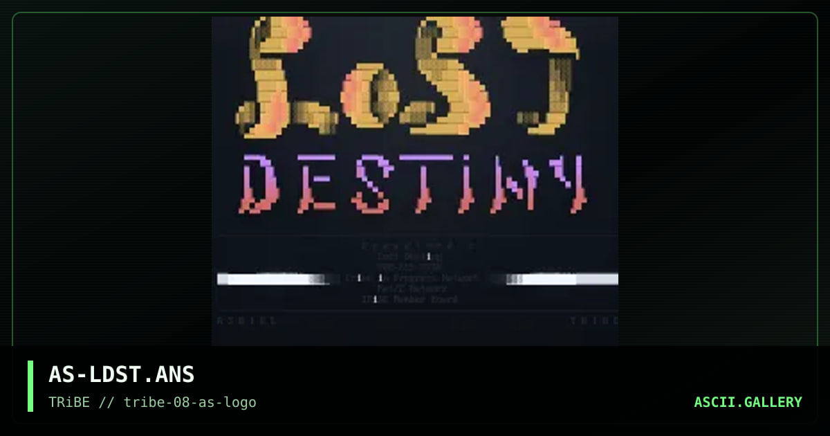 AS-LDST.ANS, by asriel, 1994