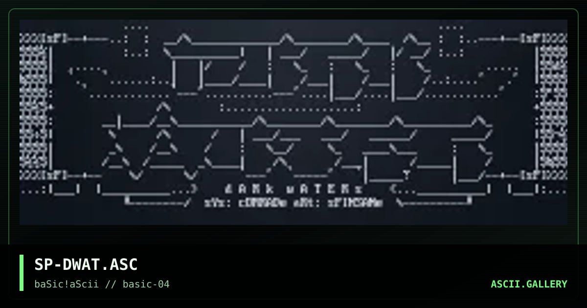 SP-DWAT.ASC, by spinsane, 1996
