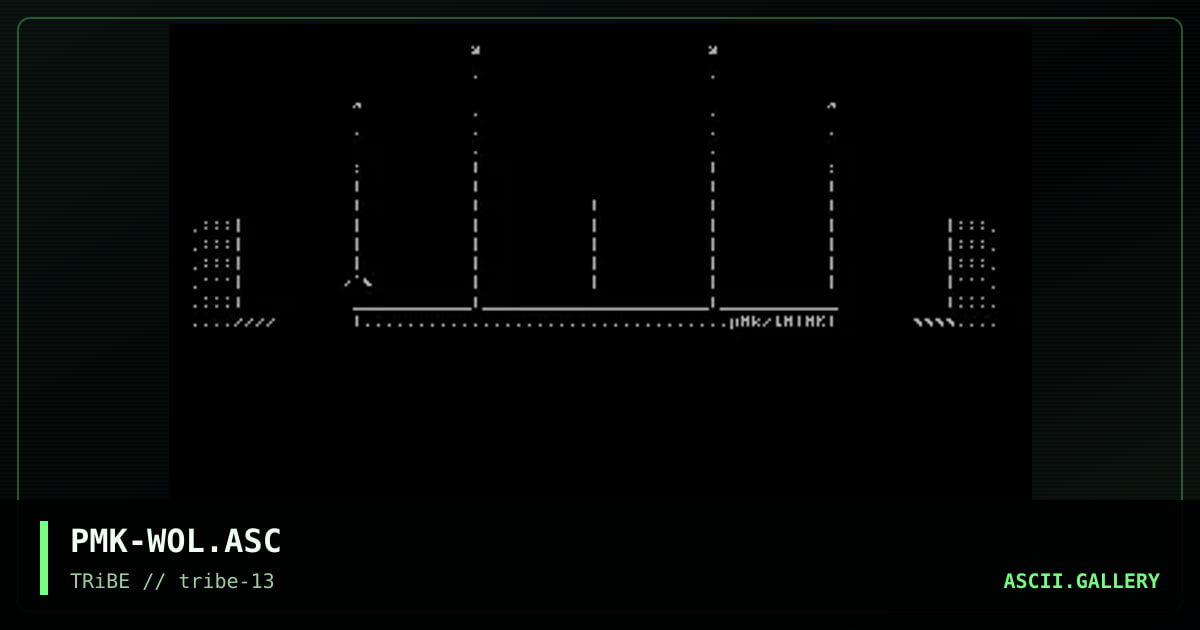 WOL ASCii, by piromaniak, 1994
