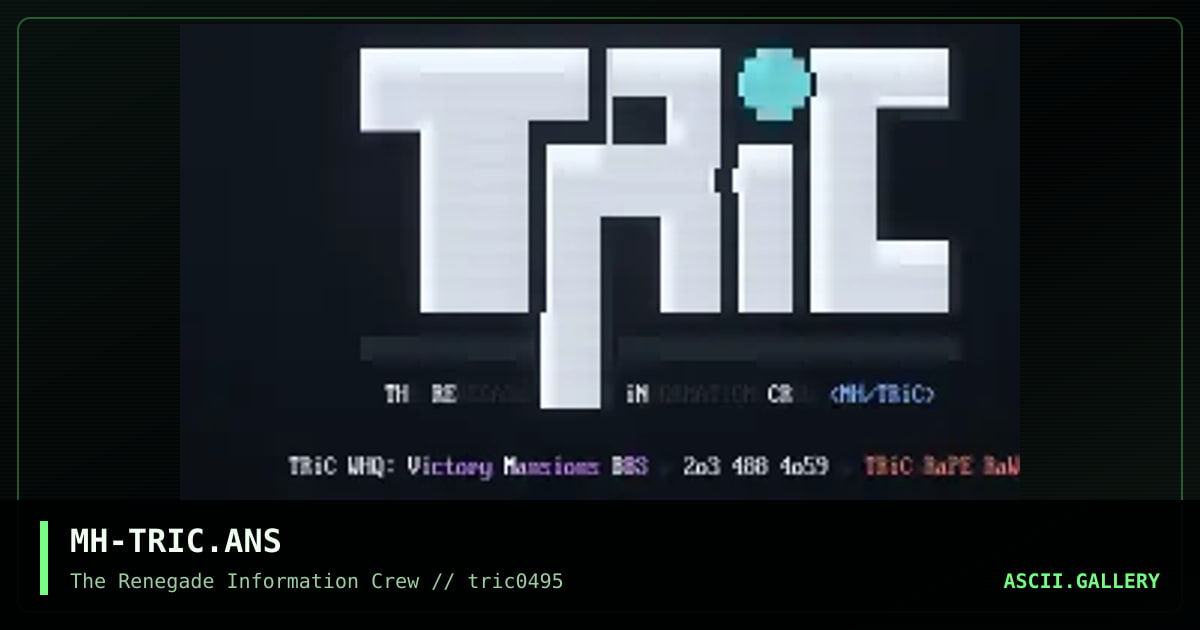 MH-TRIC.ANS, by max headroom, 1995