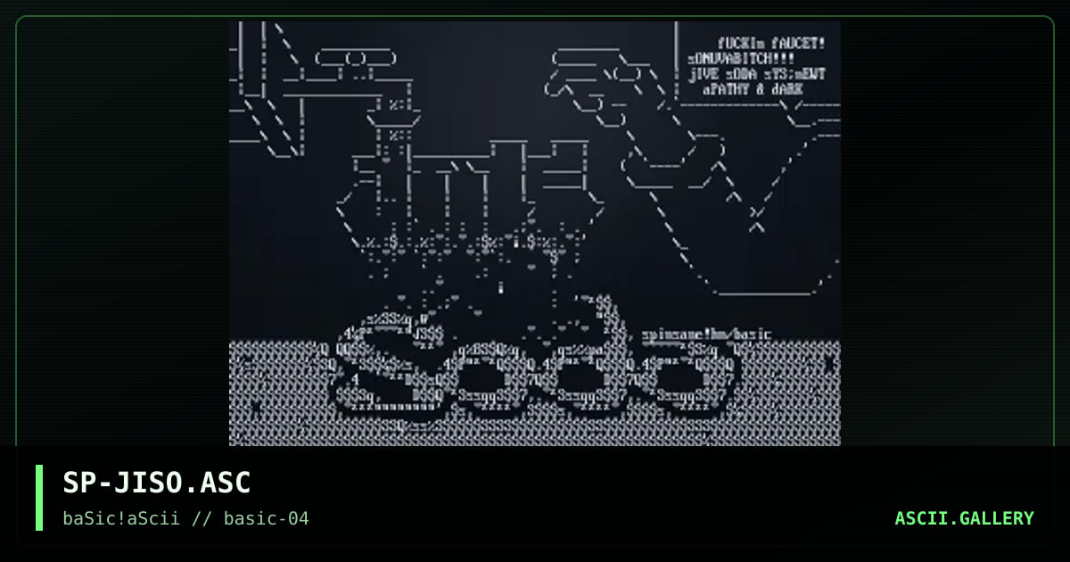 SP-JISO.ASC, by spinsane, 1996
