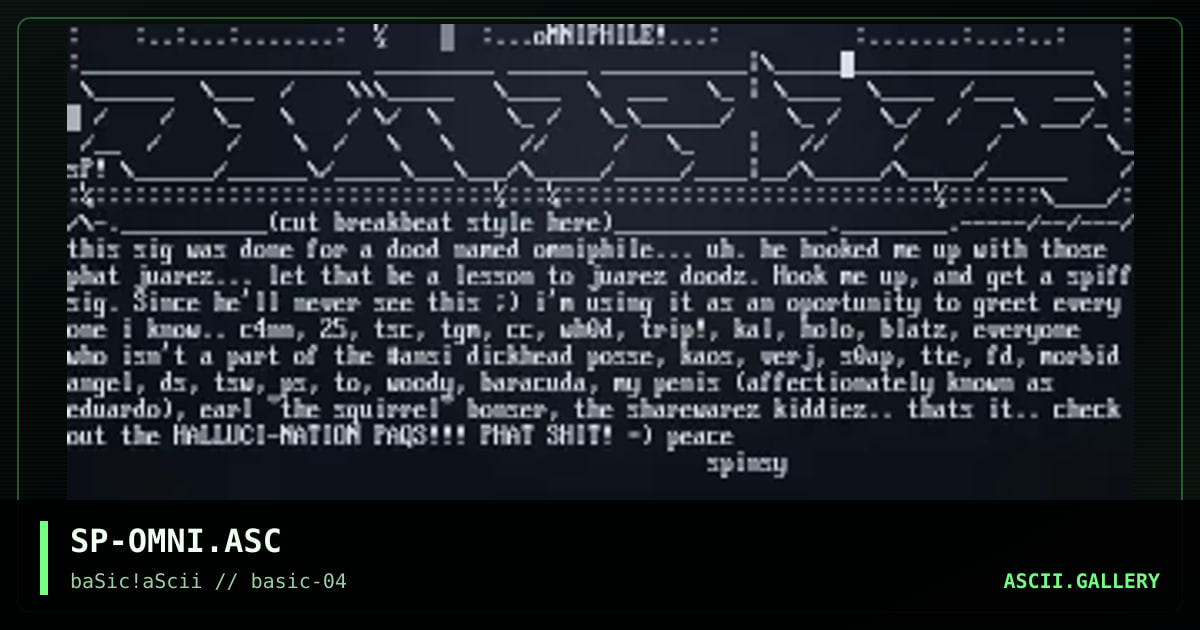SP-OMNI.ASC, by spinsane, 1996