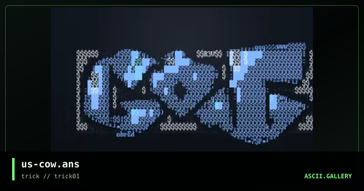 us-cow.ans, by revolution, ohred, 1998