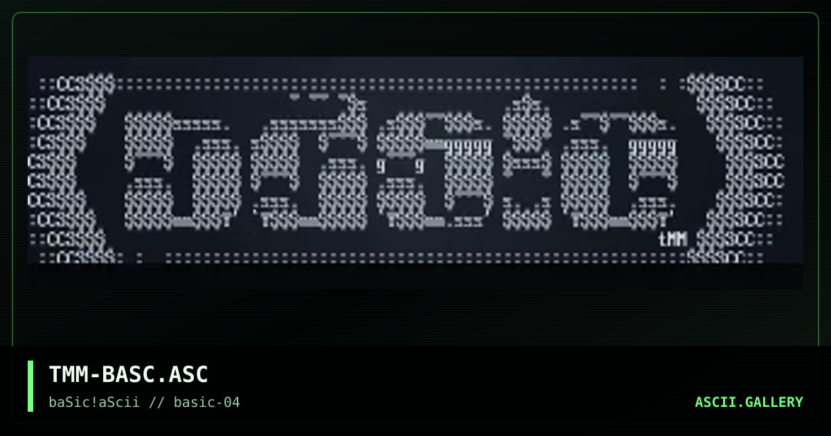 basic, by tmm, 1996