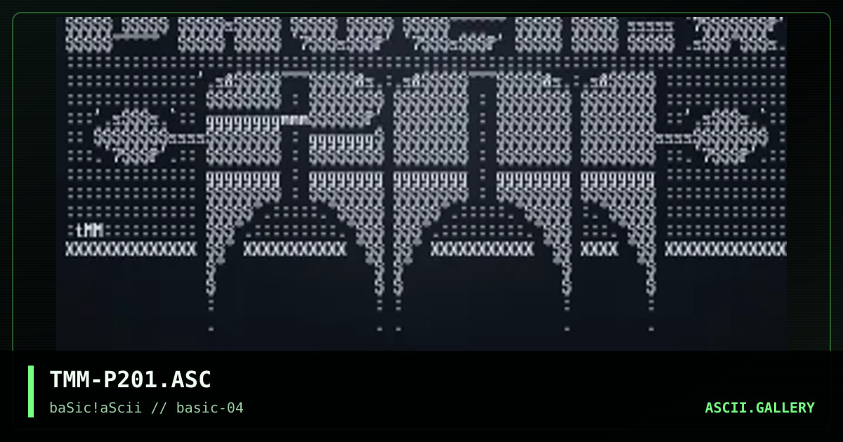 TMM-P201.ASC, by tmm, 1996