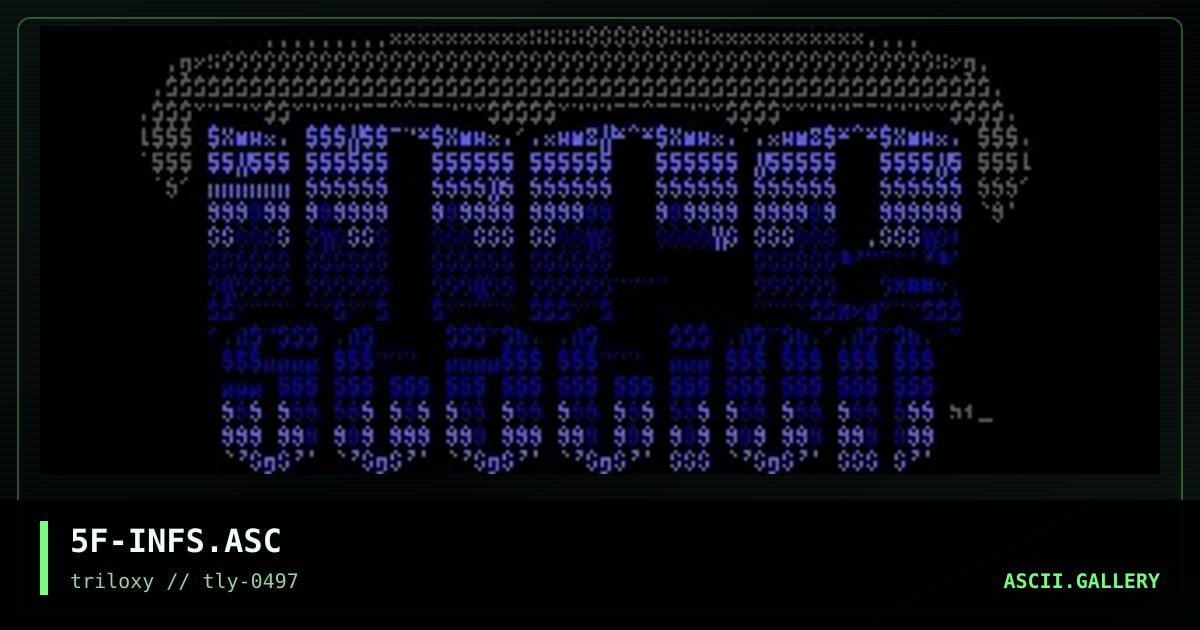 infestation, by speed freak, 1997