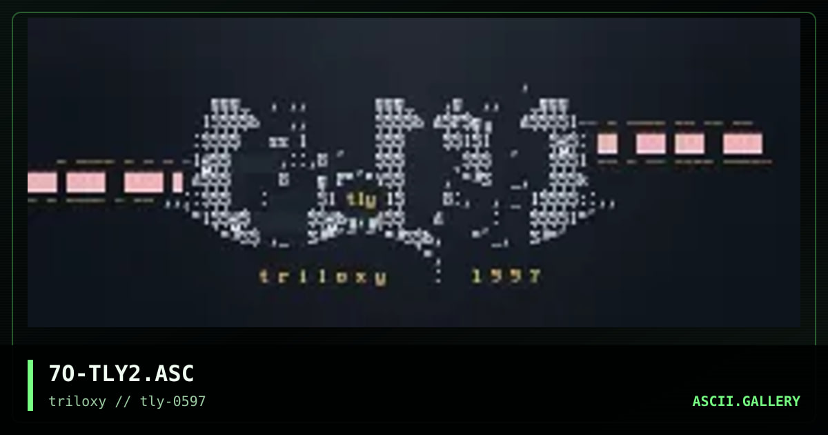 Triloxy 1997, by 7alo, 1997