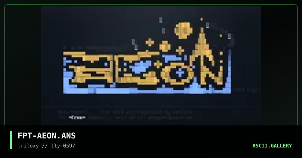 aeon?!, by fat pacifist, 1997