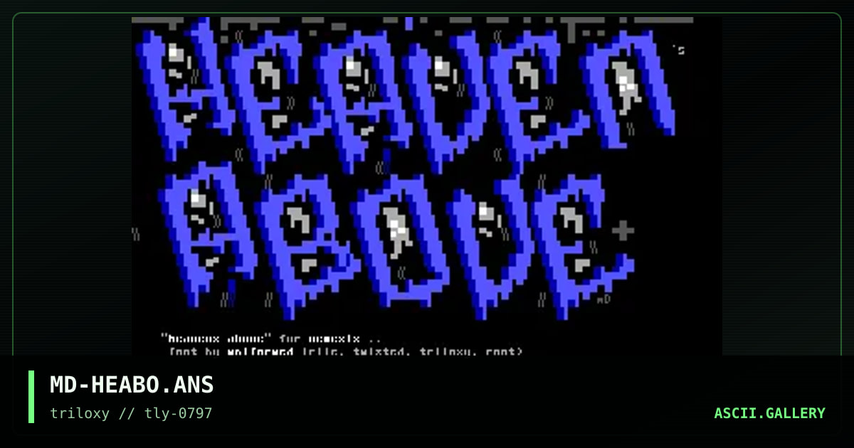 heavens above, by malformed, 1997