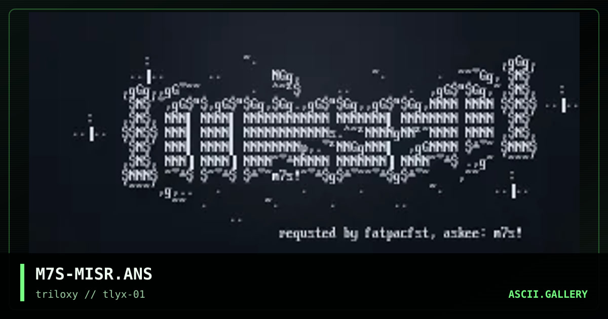 M7S-MISR.ANS, by misty, 1997