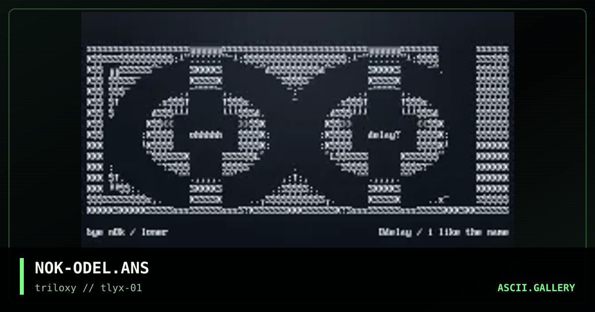 NOK-ODEL.ANS, by noktor, 1997