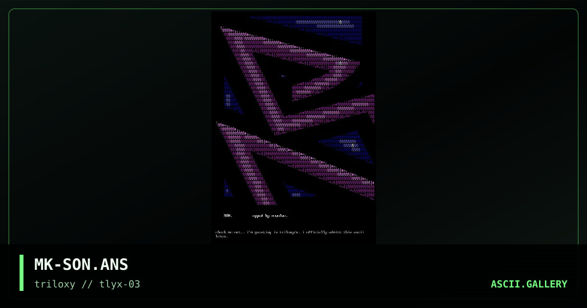 MK-SON.ANS, by mankind, 1998