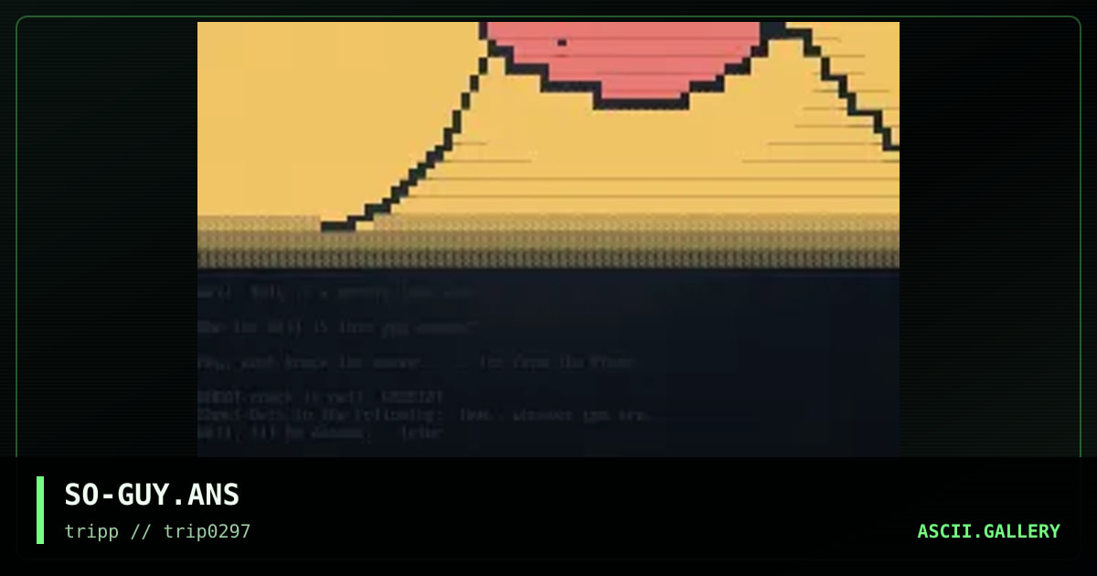 Fucked up dude, by soopaphunky, 1997