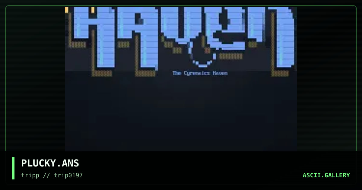 Plucky duck, by soopaphunky, 1997