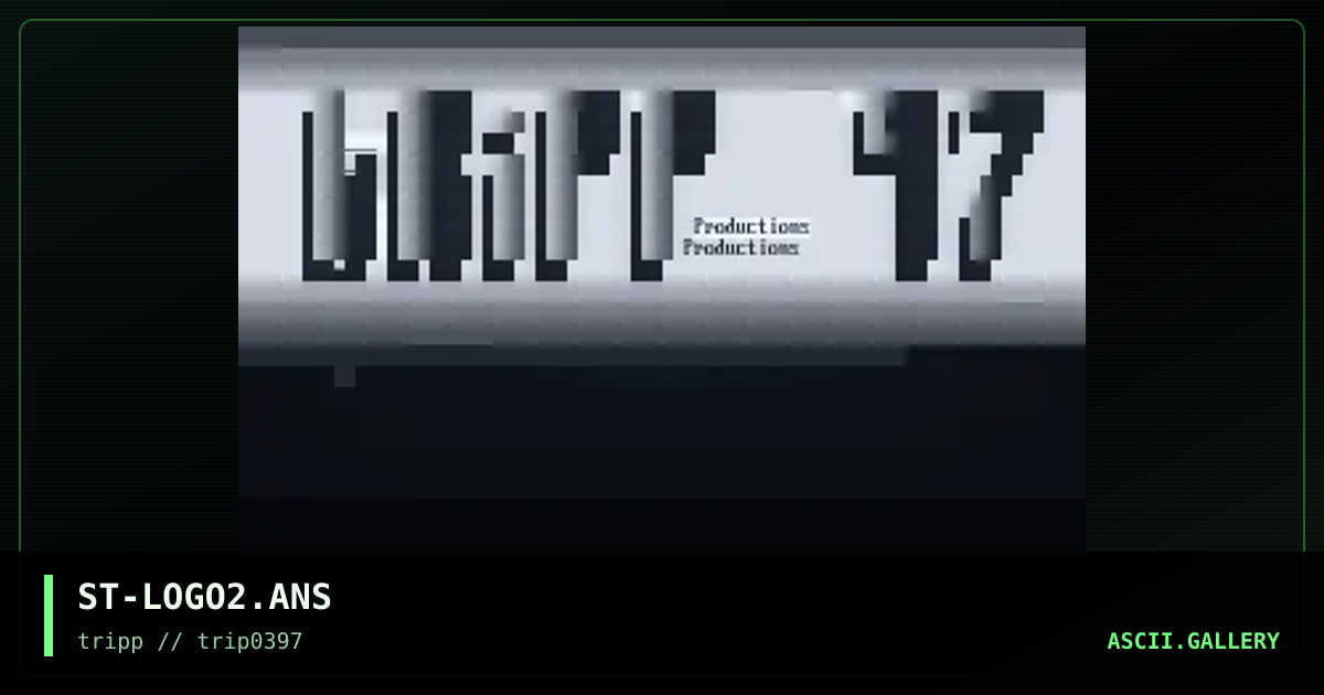 logo 2 for tha month of march, by stormtrooper, 1997