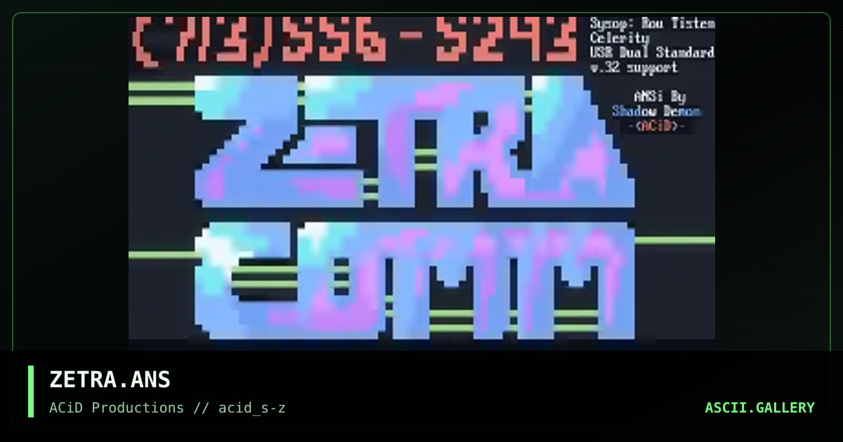 ZETRA.ANS, by shadow demon, 1990