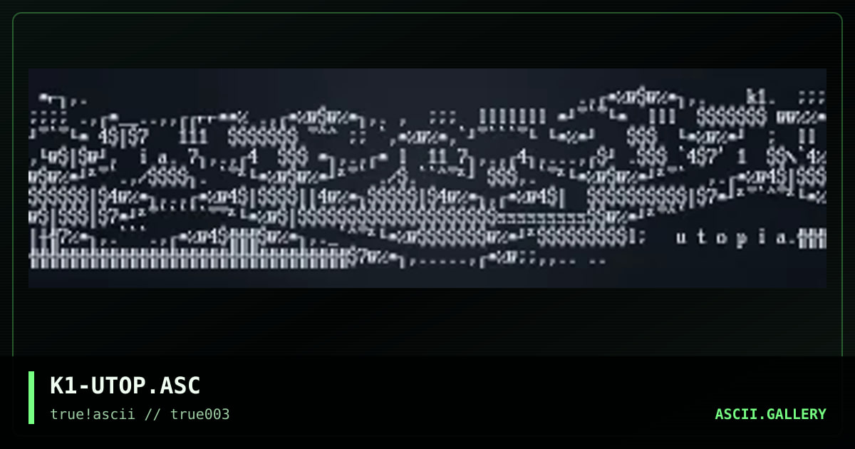 K1-UTOP.ASC, by knocturnal, 1999