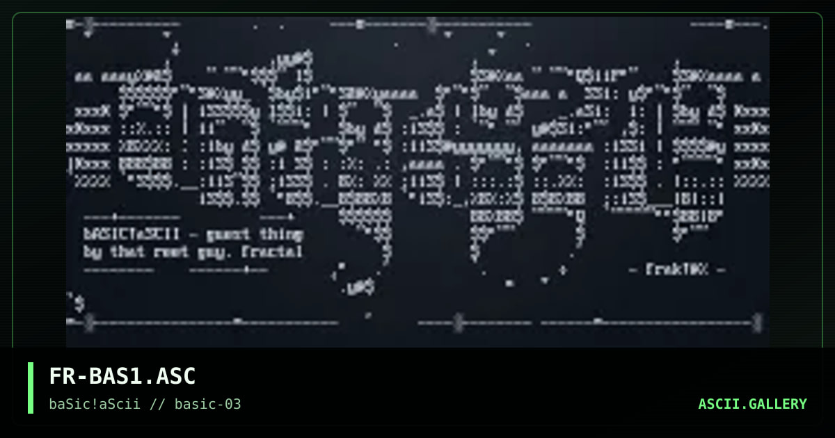 FR-BAS1.ASC, by frak, 1996