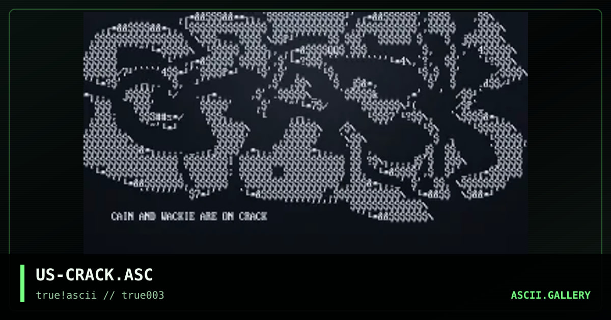 US-CRACK.ASC, by cain, wackie, 1999
