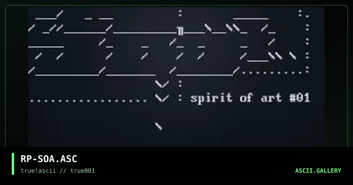 RP-SOA.ASC, by rippa, 1999