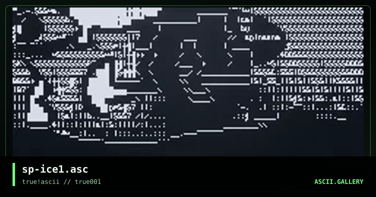 sp-ice1.asc, by spinsane, 1999