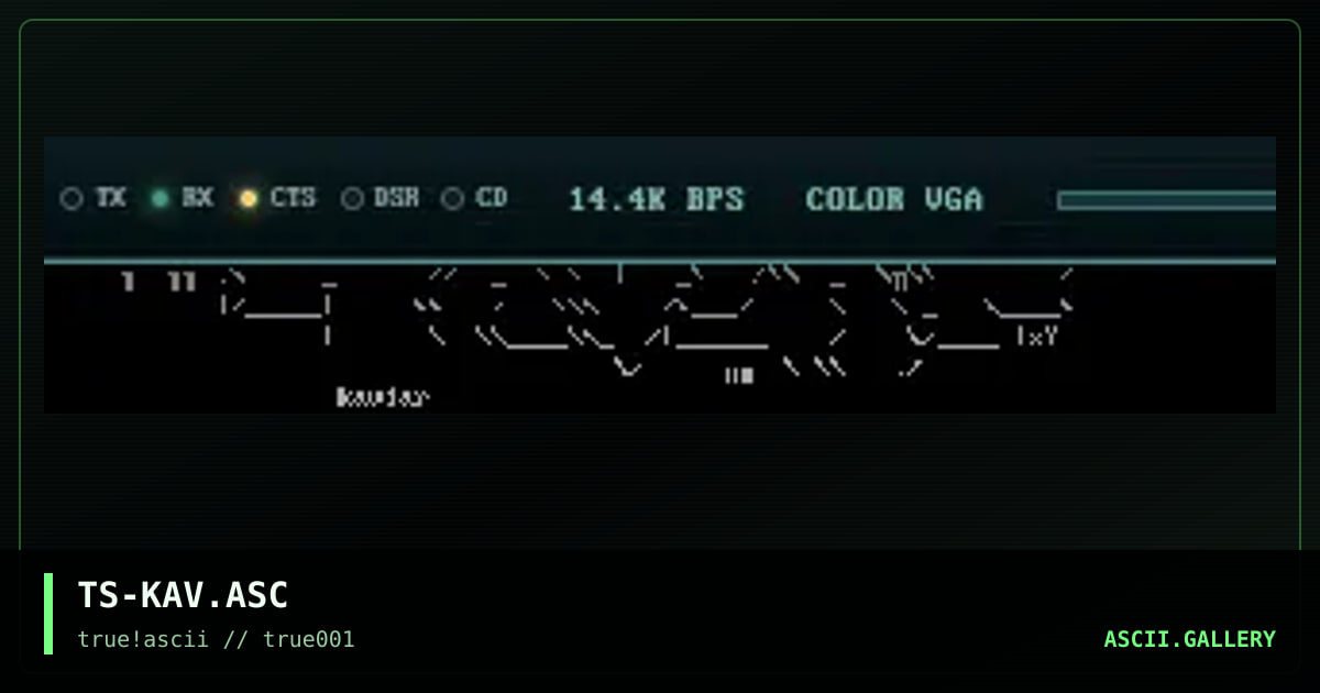 TS-KAV.ASC, by tesko suicide, 1999