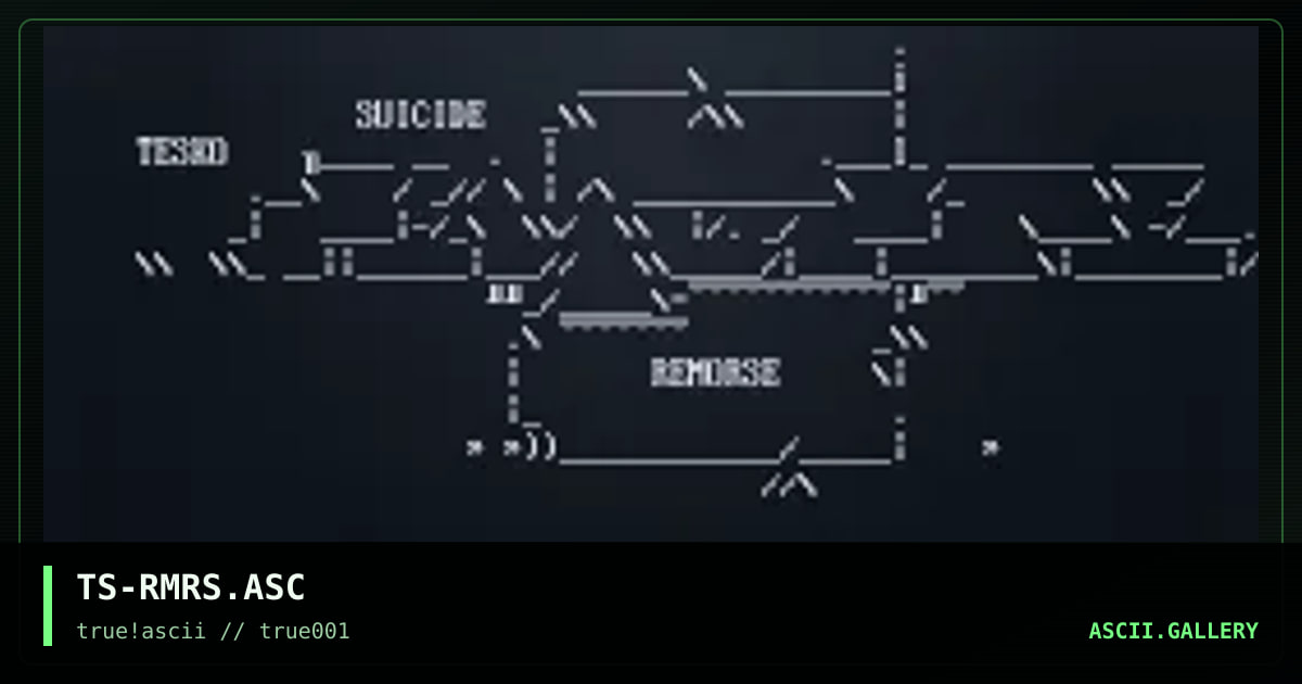 TS-RMRS.ASC, by tesko suicide, 1999