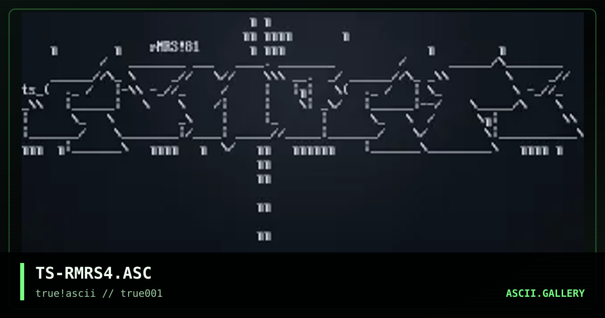 TS-RMRS4.ASC, by tesko suicide, 1999