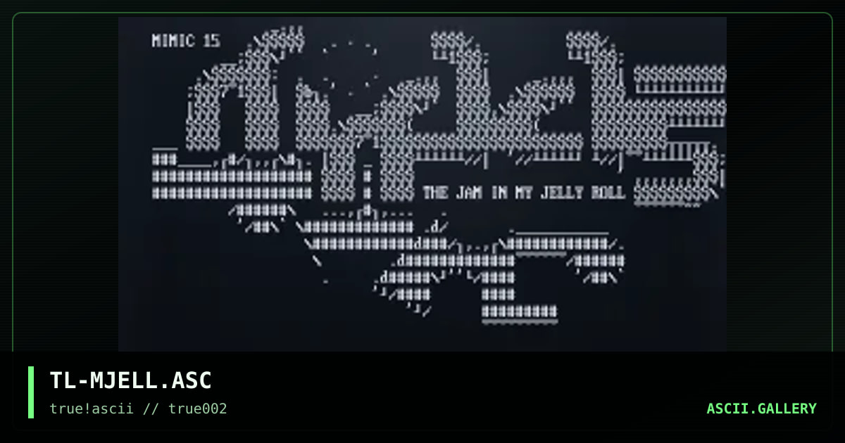 TL-MJELL.ASC, by tribal, 1999