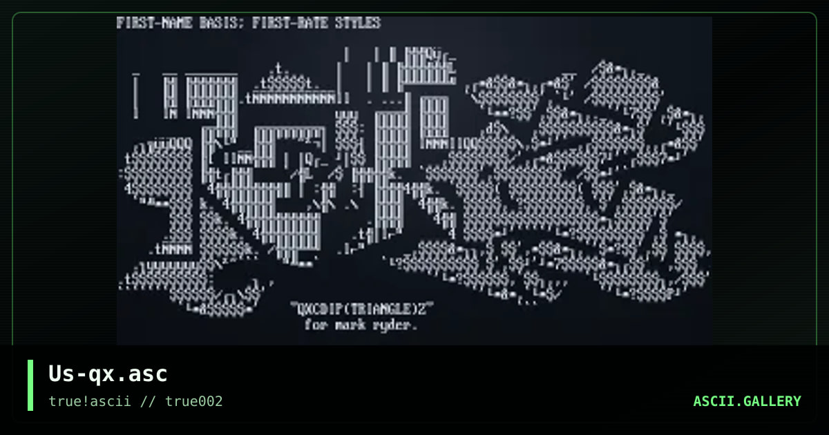 Us-qx.asc, by nathan, pat, 1999