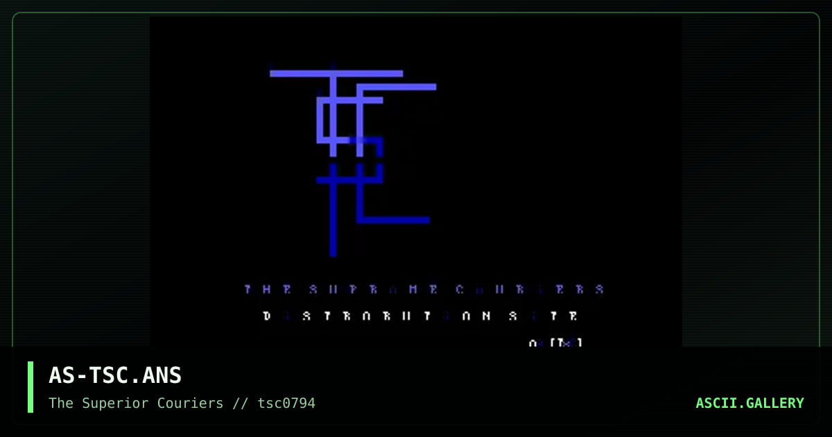 AS-TSC.ANS, by as-tsc, 1994