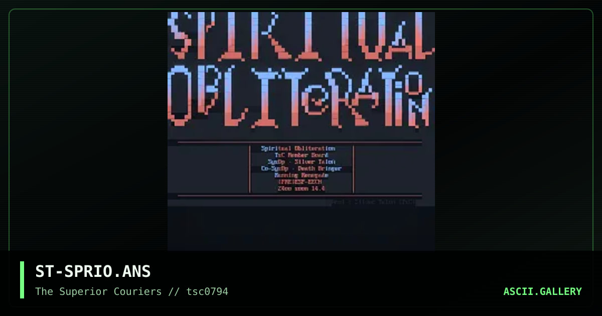 ST-SPRIO.ANS, by silver talon, 1994