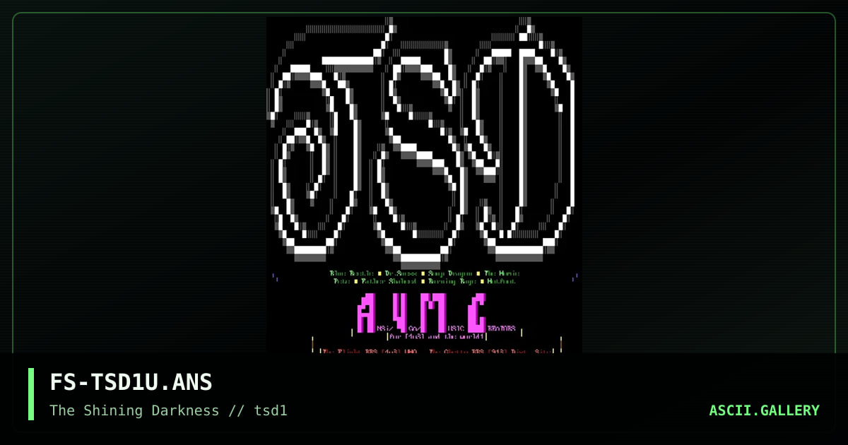 FS-TSD1U.ANS, by father shaheed, 1993