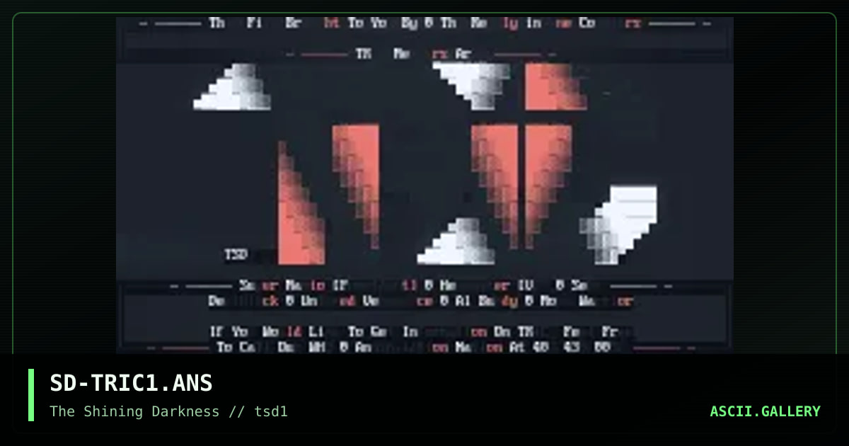 SD-TRIC1.ANS, by soup dragon, 1993