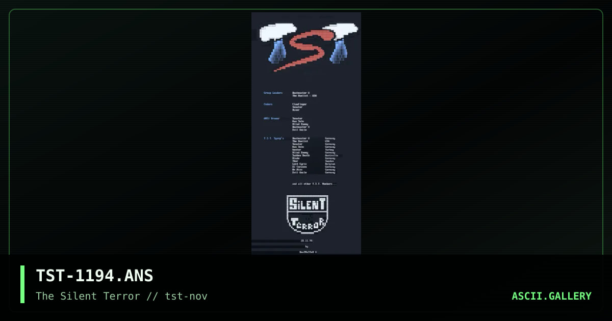 TST-1194.ANS, by beatmaster v, 1994