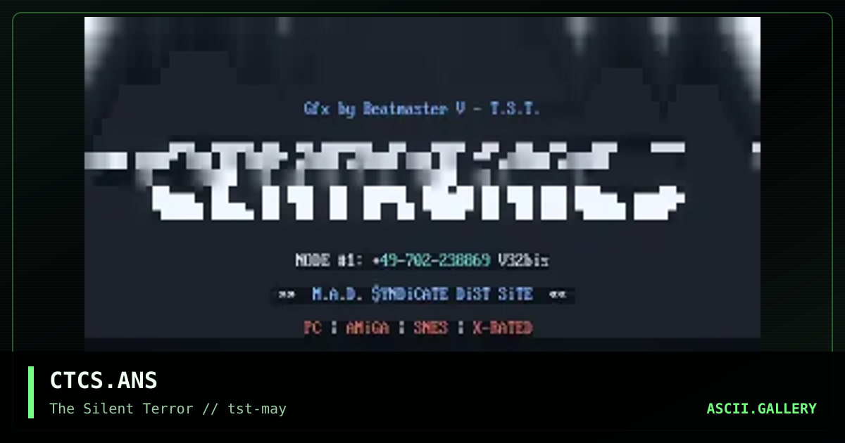CTCS.ANS, by beatmaster v, 1995