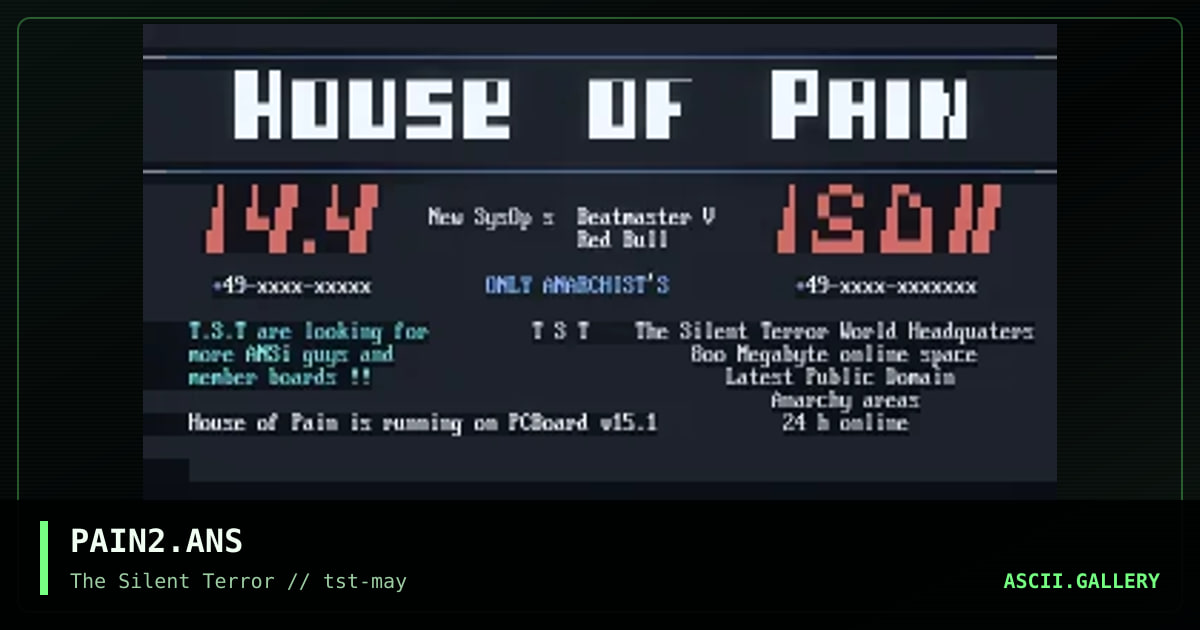 PAIN2.ANS, by beatmaster v, 1995