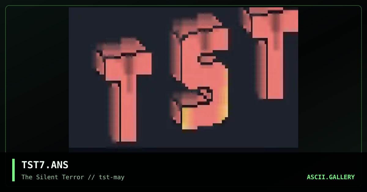 TST7.ANS, by tst, 1995