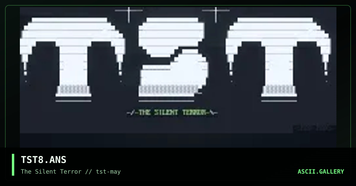 TST8.ANS, by mad max, 1995