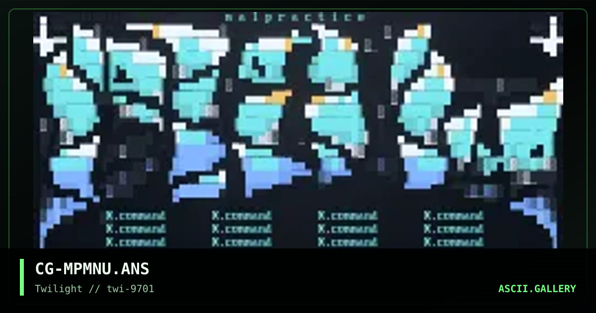 Malpractise Logo, by coug, 1997