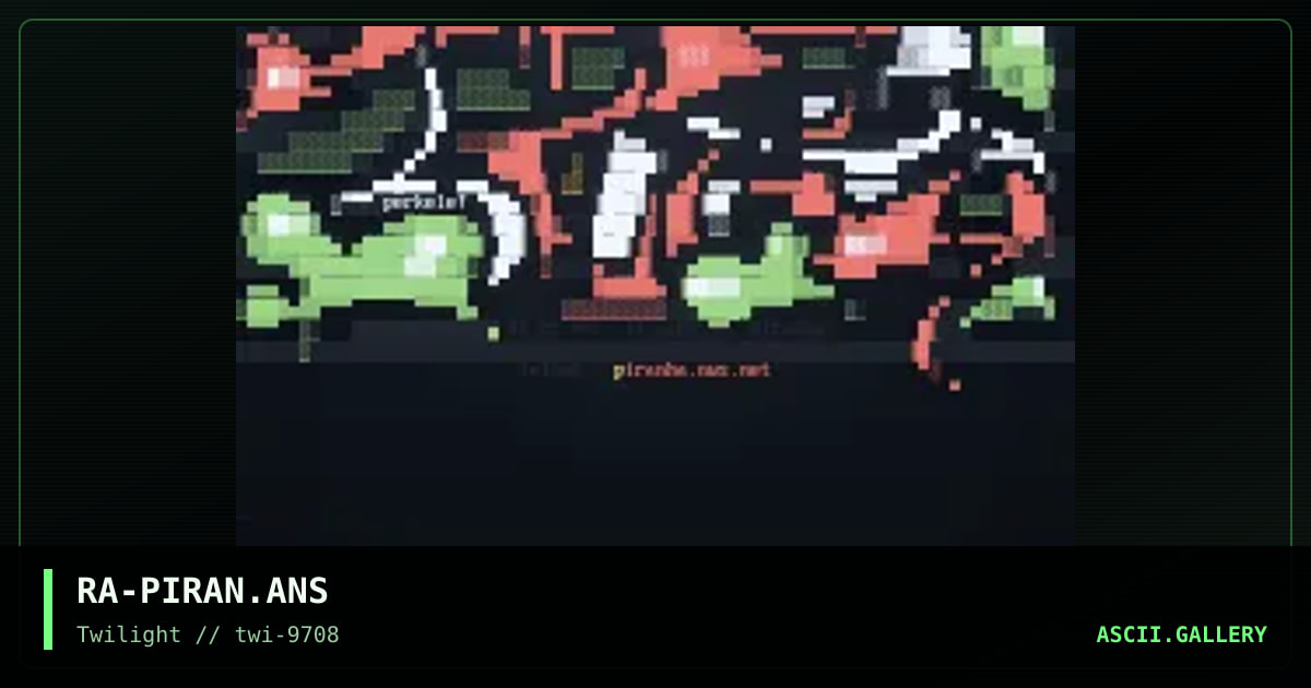 Piranha, by reanimator, 1997