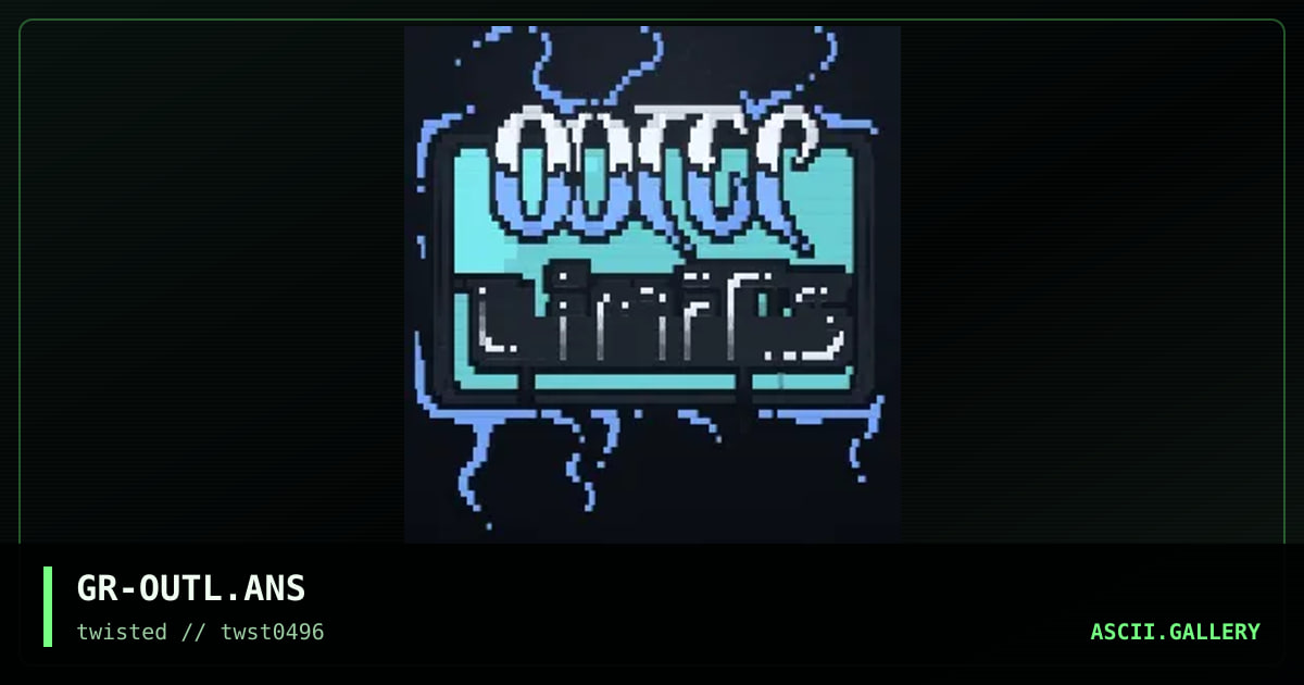 OUT LiMiTZ, by grifter 905, 1996
